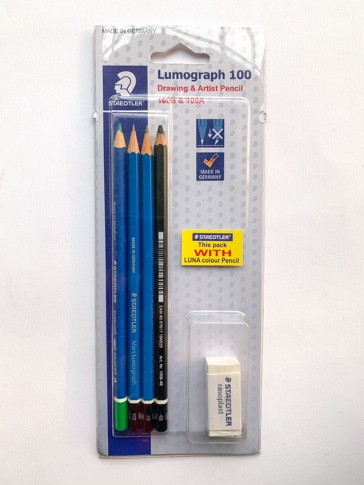 STAEDTLER - 48 Pcs Watercolor Pencil Set with Freebies 4 Premium Pencil + 1 Rasoplast Dust free Eraser