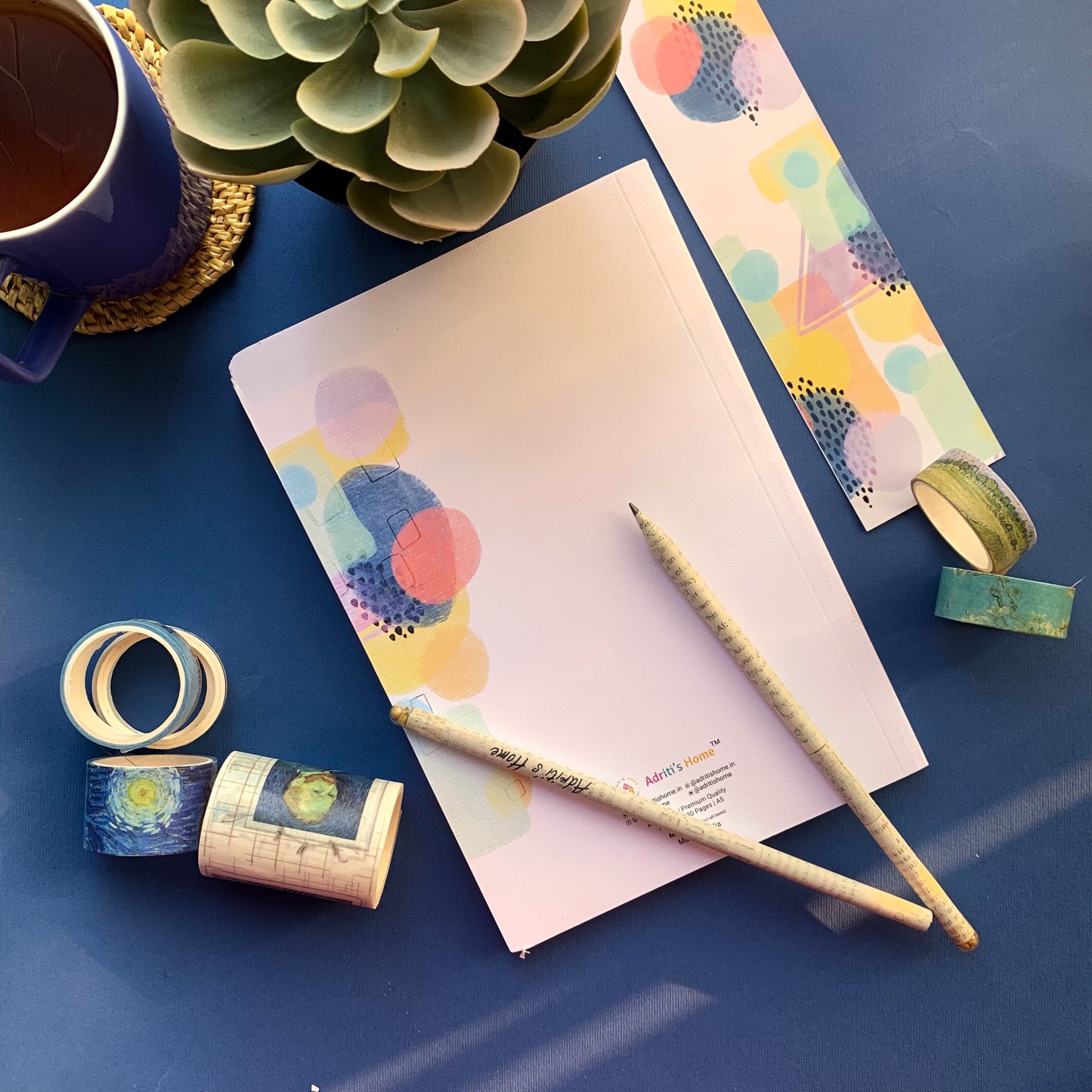Abstract SketchBook | Art Journal | Notebook | Diary | 140 GSM