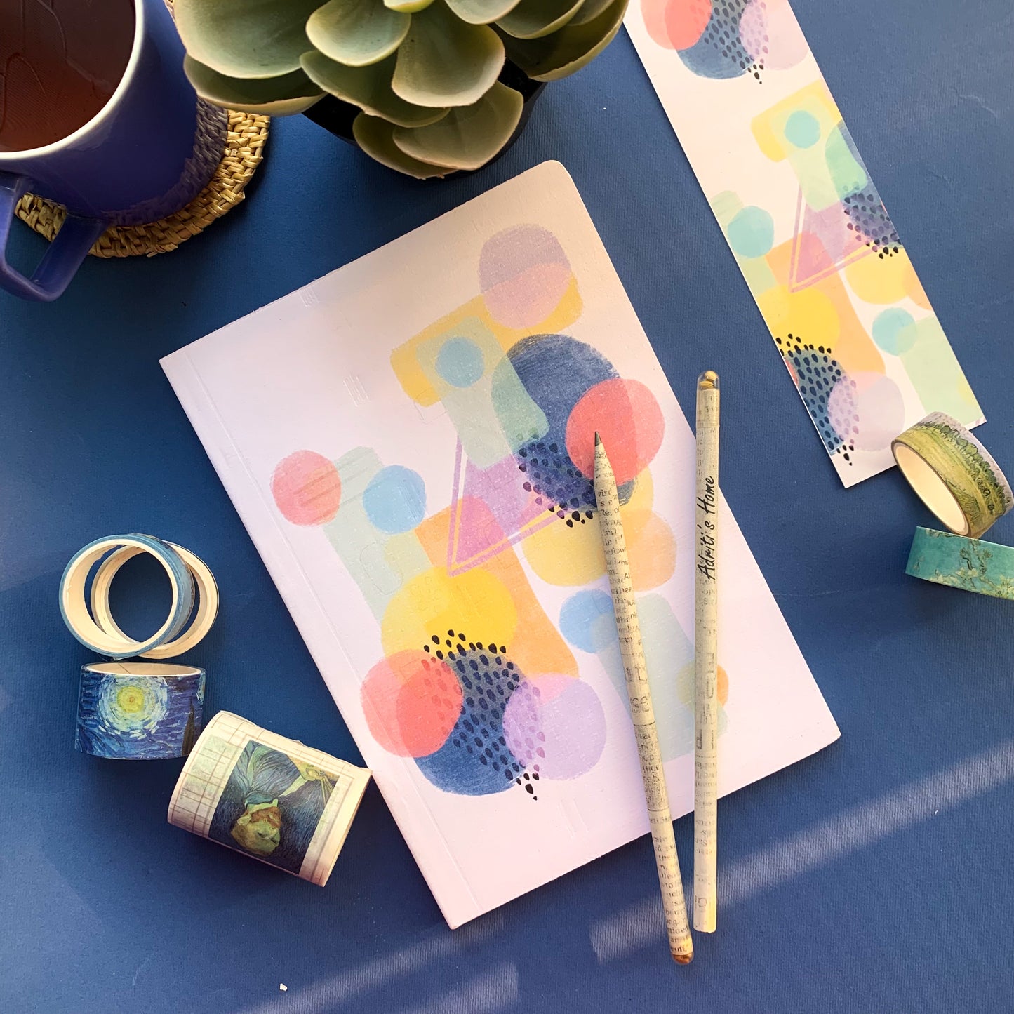 Abstract SketchBook | Art Journal | Notebook | Diary | 140 GSM