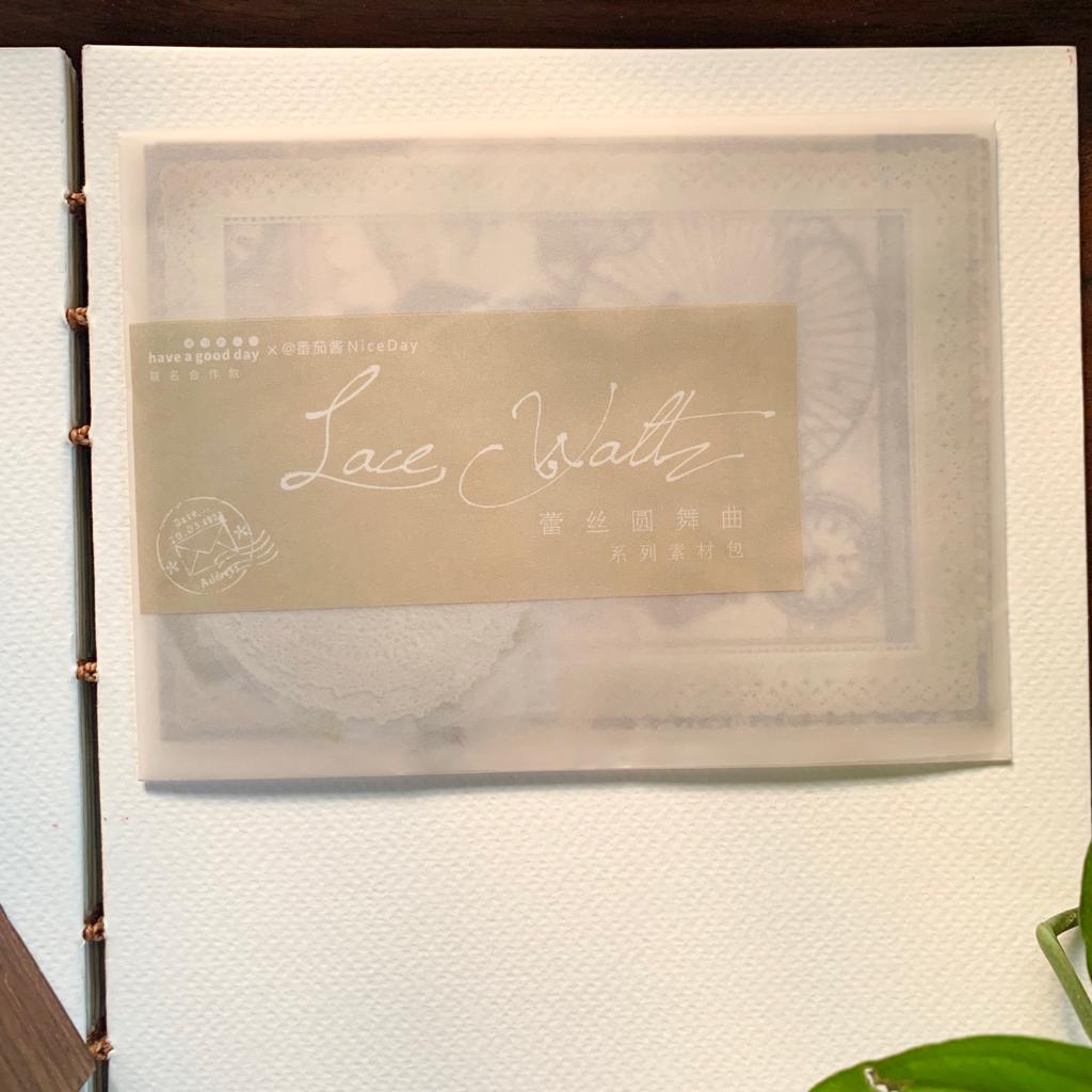 YWQ002 - Journal Paper, Transparent Stickers Combo | 20 Pcs | Within 100-140 mm