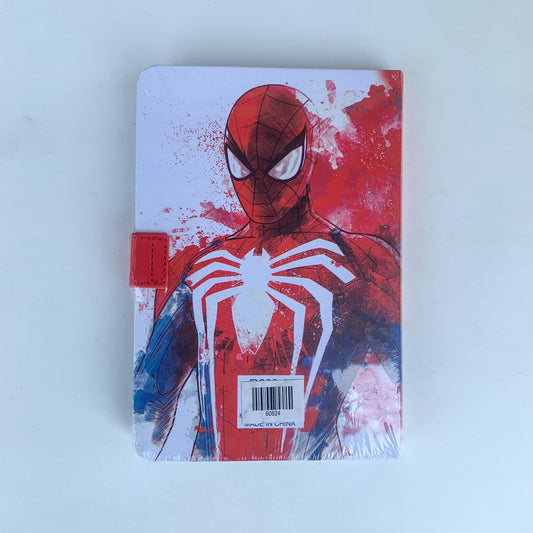 808-24 A5 Spiderman Notebook Magnetic