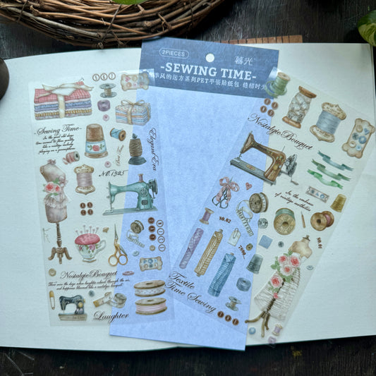 Mg0230746 Sewing Time Sticker 2 Sheets