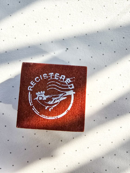 YYZY403-4 Wooden Stamp Written