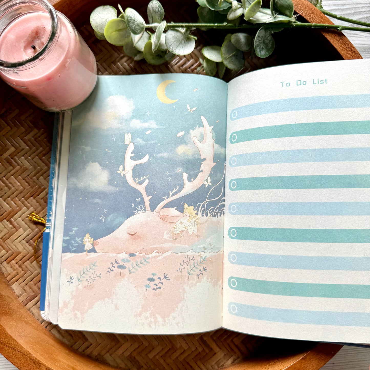 JGPB321124 d Kawaii Dream Premium Notebook | Diary | Undated Planner