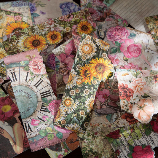 Wwsh001 All Things Bloom Journal Paper Book Floral  | 5x4 20 pcs