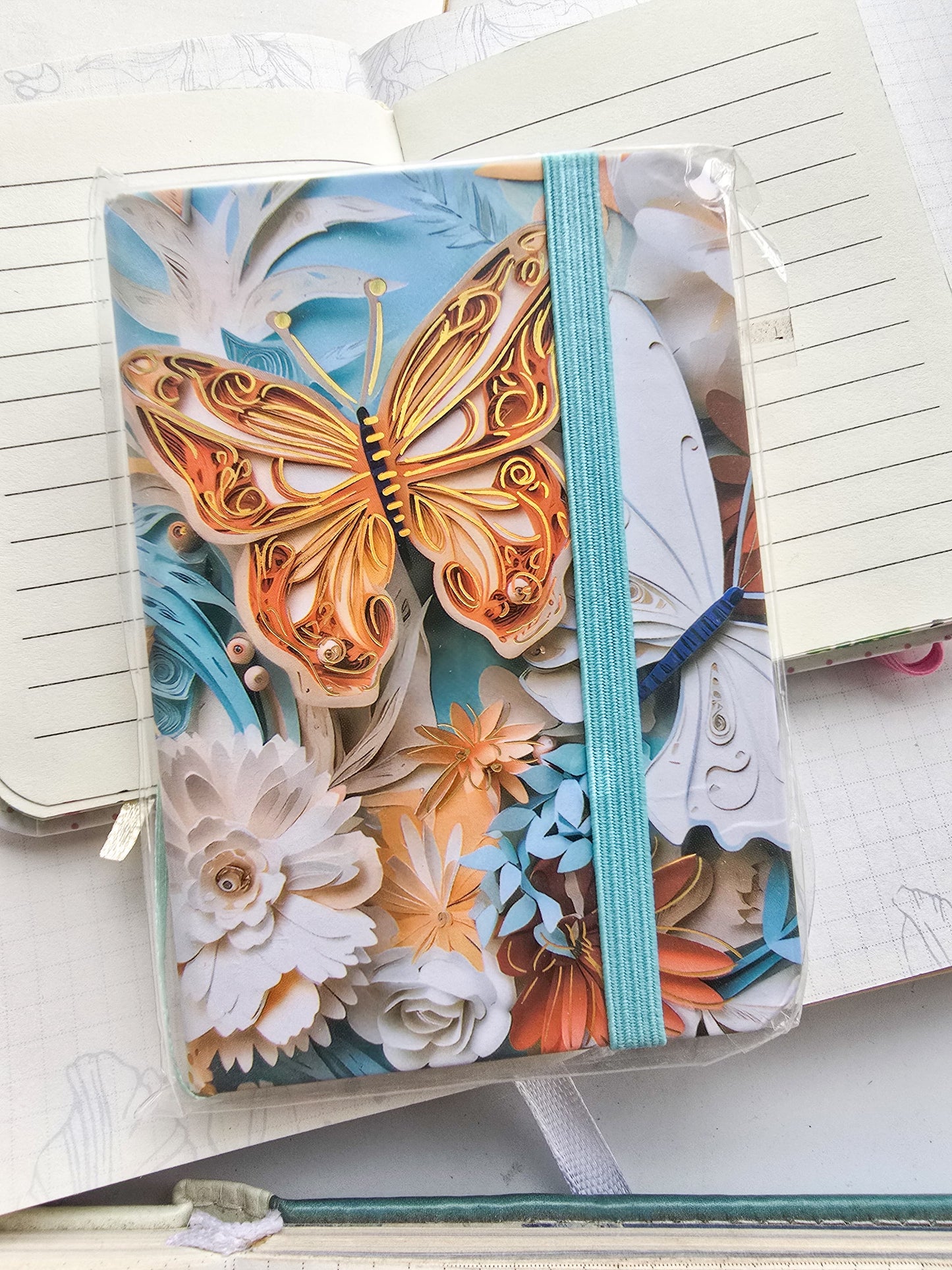 5701-28 A7 Hard Cover Notebook 80*2 Pages