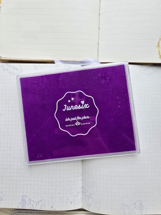 Big Ink Pad Purple| Ink Stamp Pad|12.5x10cm