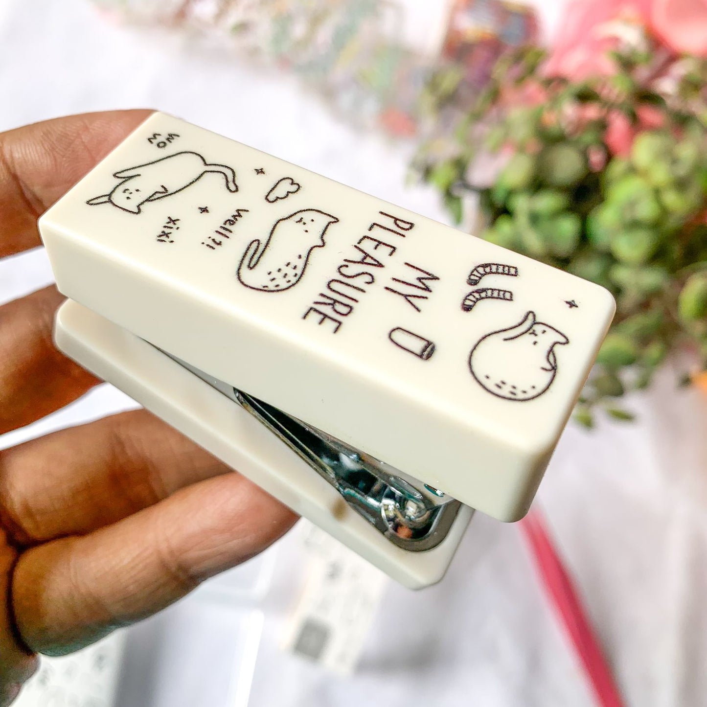 #1 - Kawaii Mini Stapler box with 1 Stapler pin pack