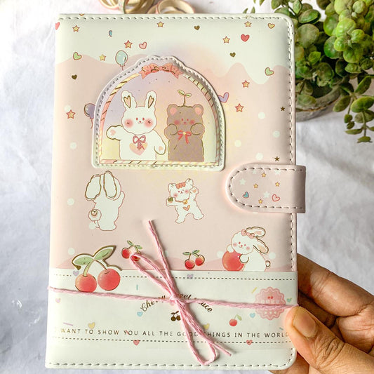 NB-32K-6187 - #1 Pink Cute Kawaii Notebook | Diary