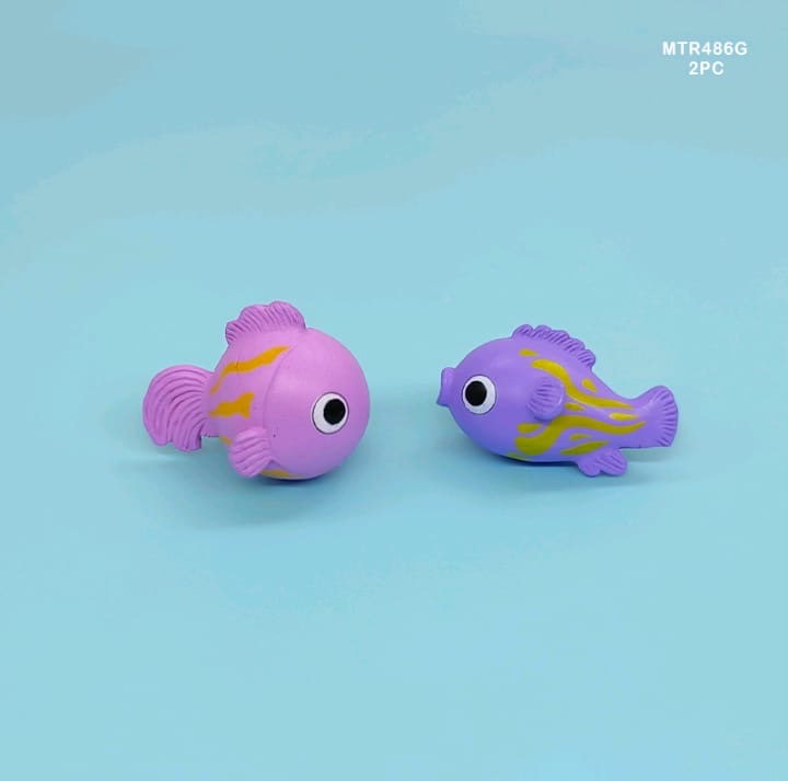 2 Pcs Fish Miniature Model MTR486 G