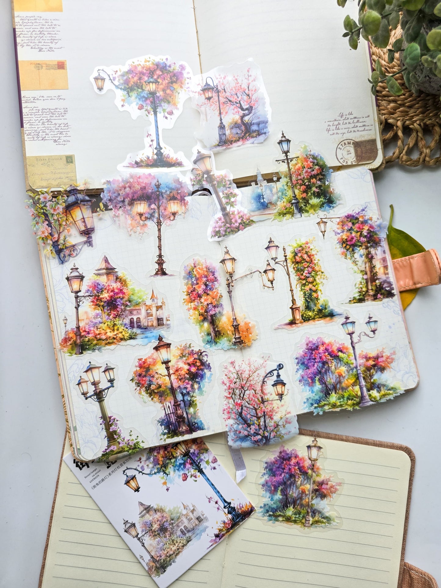 Jjld001 Street Light Pet Sticker | 15 pcs