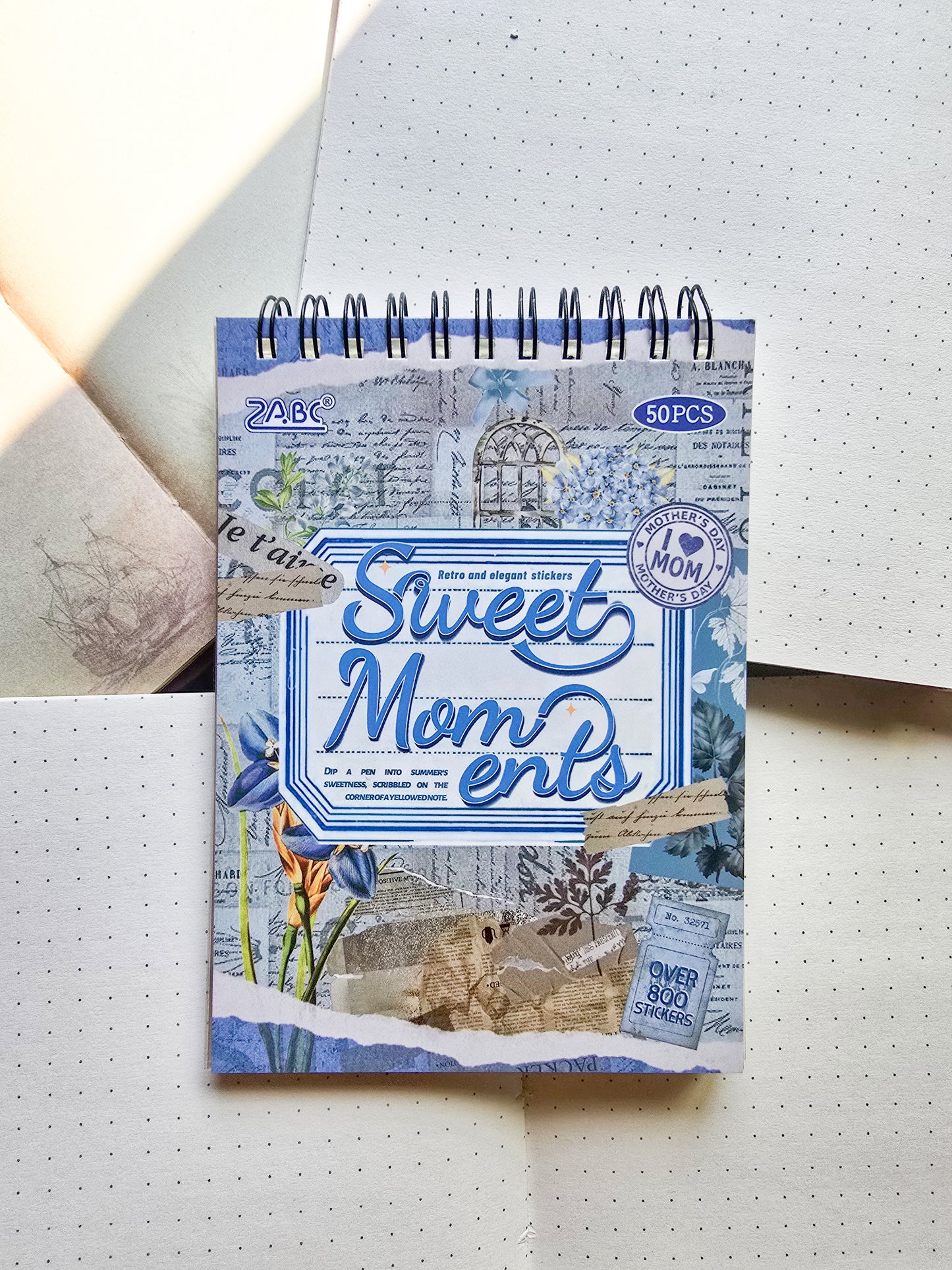 GDSZ-404 Sweet Moments| Retro & Elegant Stickers| 105*145mm 50Pcs