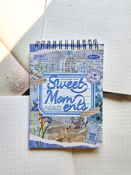 GDSZ-404 Sweet Moments| Retro & Elegant Stickers| 105*145mm 50Pcs