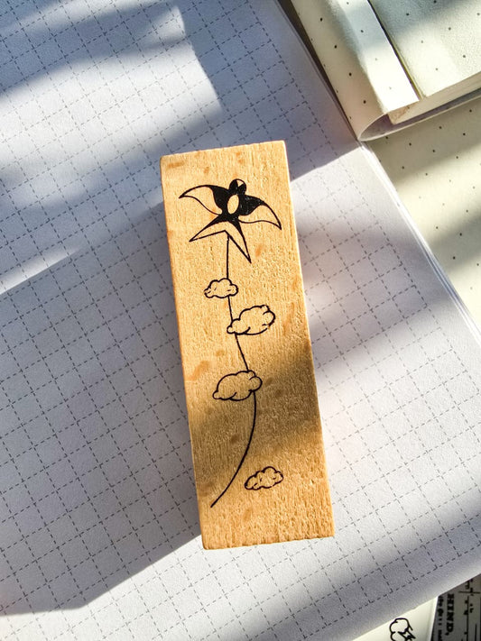 Myqs201-5 Wooden Stamp Vertical