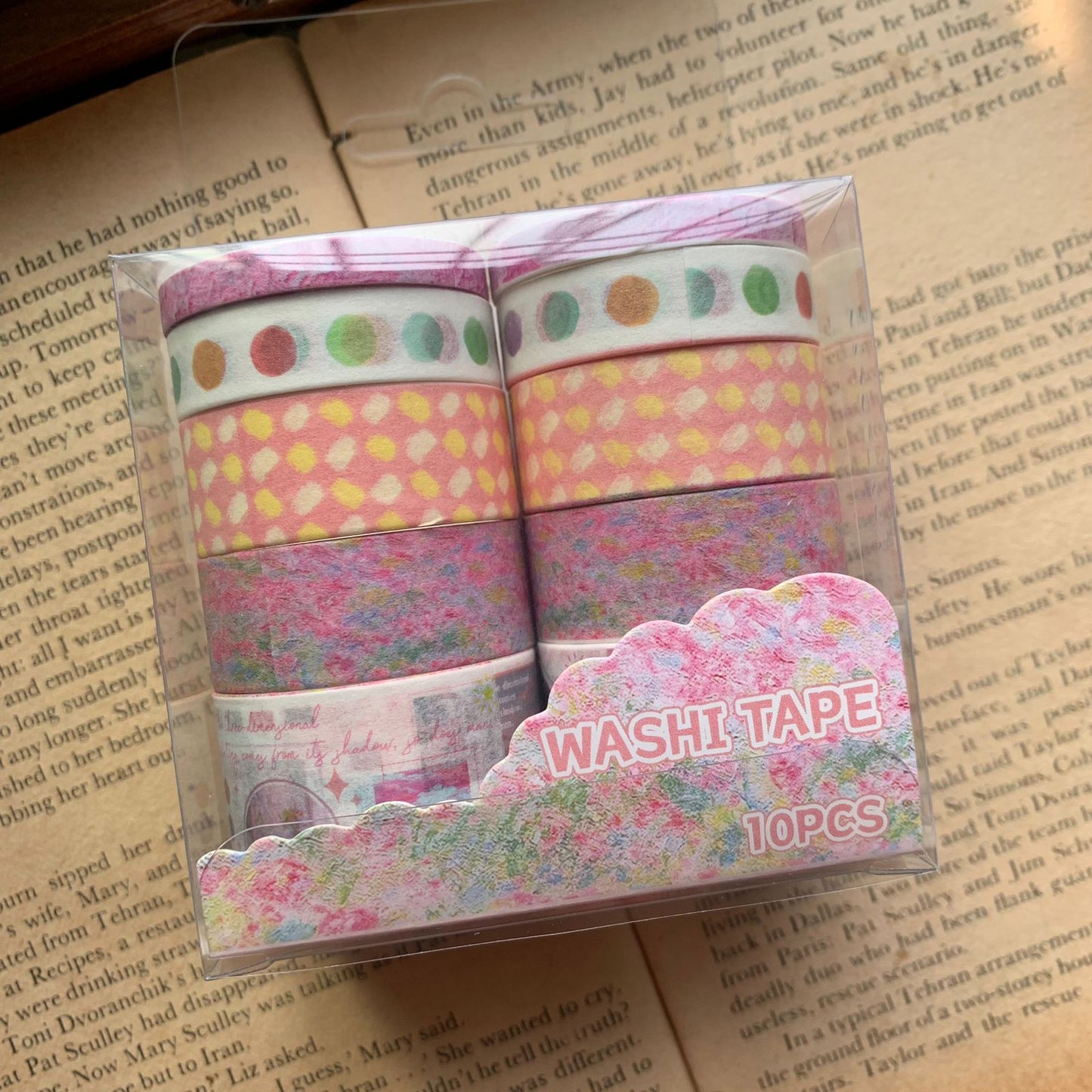 JD2645E-#2 Washi Tape Set | Length 2mtr Each | 10 Pcs Set