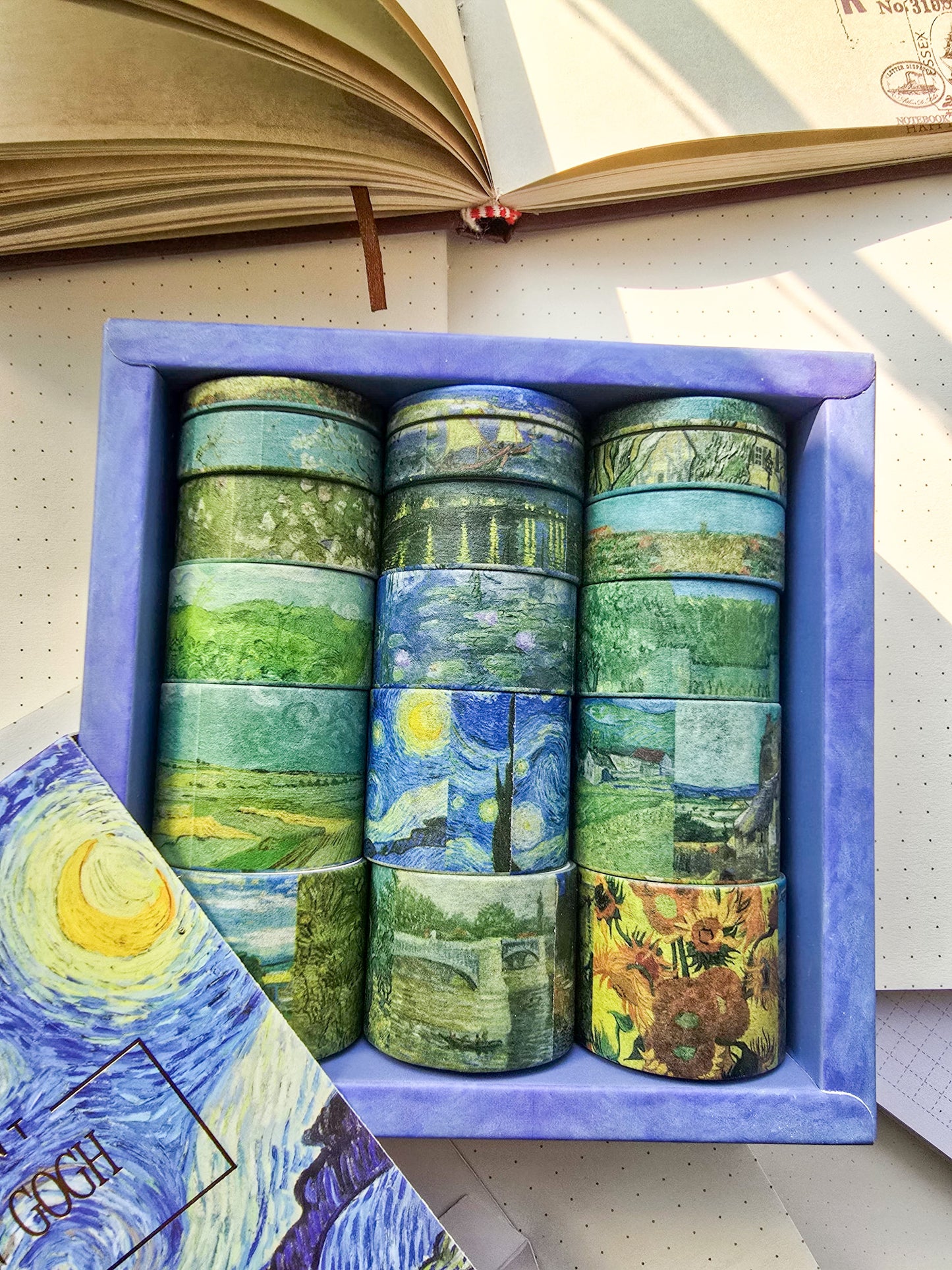 Xmjd3064 Loing Vincent Vincent Van Gogh Washi Tape Collection | 18 Rolls* 2m