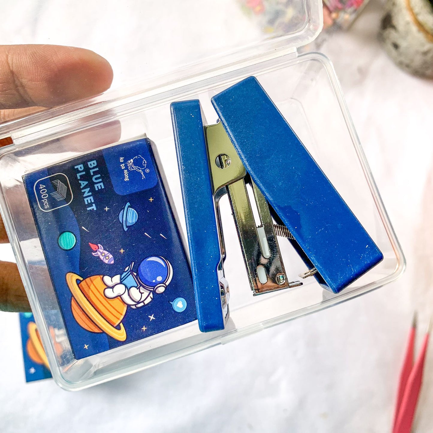 #2 - Kawaii Mini Stapler box with 1 Stapler pin pack – Adriti's Home