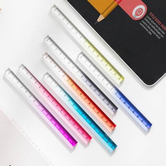Crystal Ruler Scale Random Colour