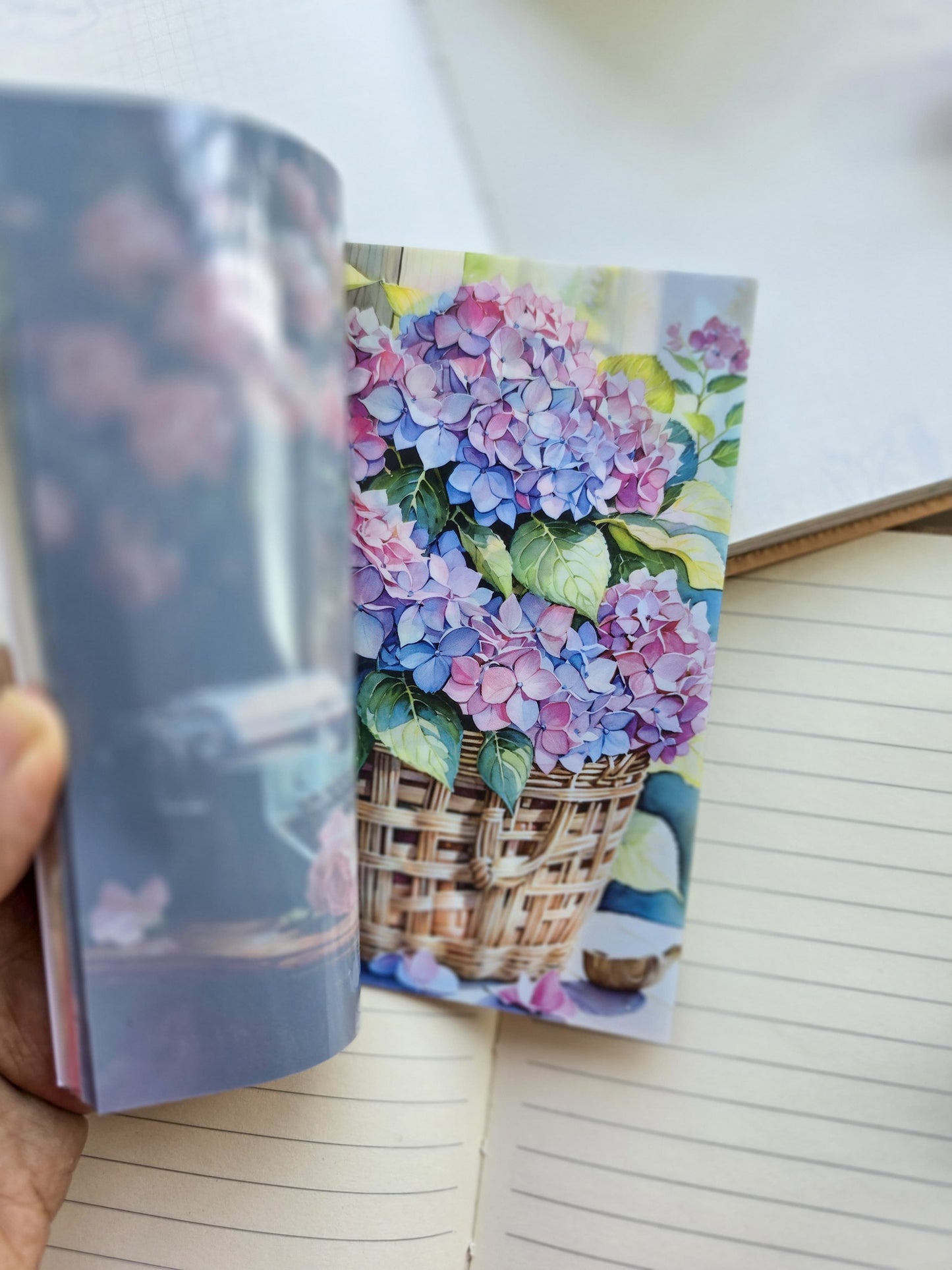 Wyhz 403|G6| PET Sticker Book Floral | Berry | 20 Pages 14x10cm