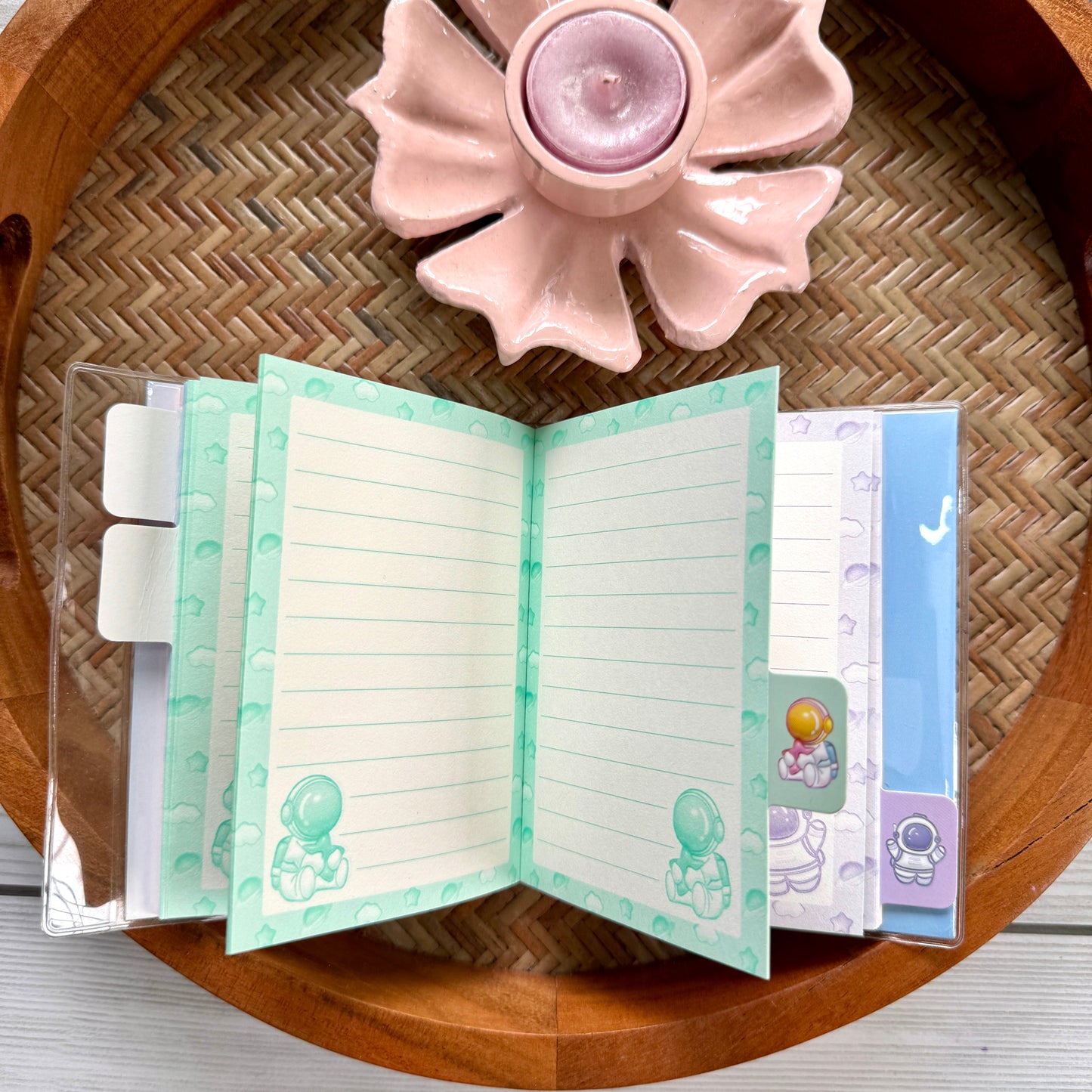 Kawaii Mini Notebook Cute collection 1600-3 d |Yellow  Notebook A6 | Diary