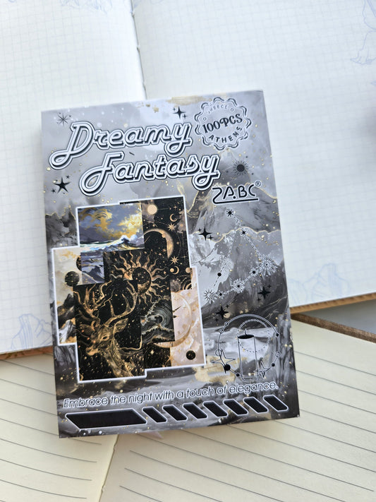 XYhy601 Journal Paper Book | Dreamy Fantasy  | 100 Pages 95*135 mm