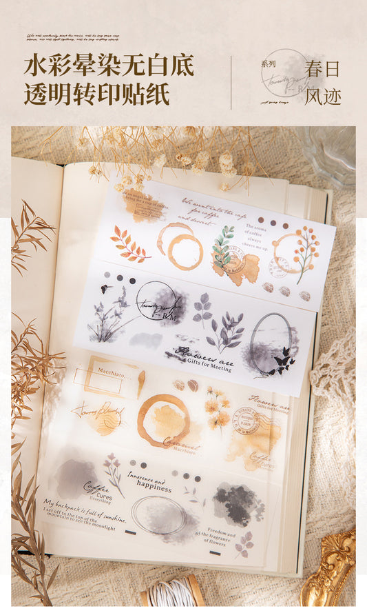 HGD-CRFJ006-Journal Paper Vintage 5 Designs | 5 Sheets each