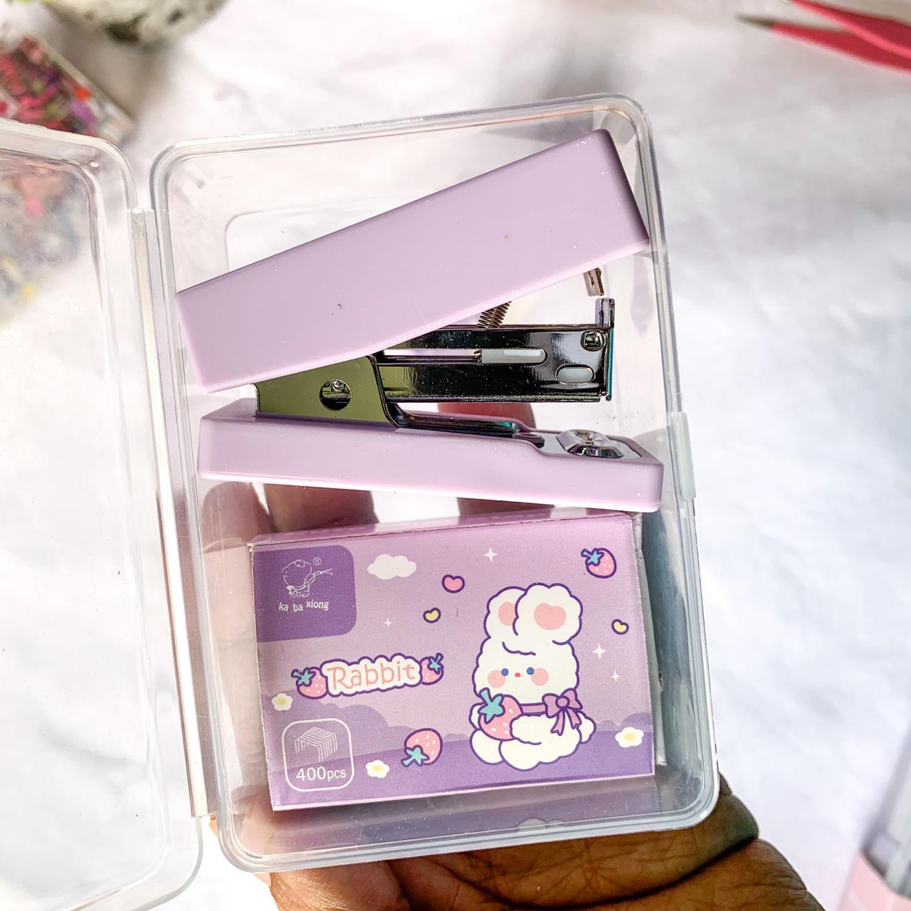 #3 - Kawaii Mini Stapler box with 1 Stapler pin pack