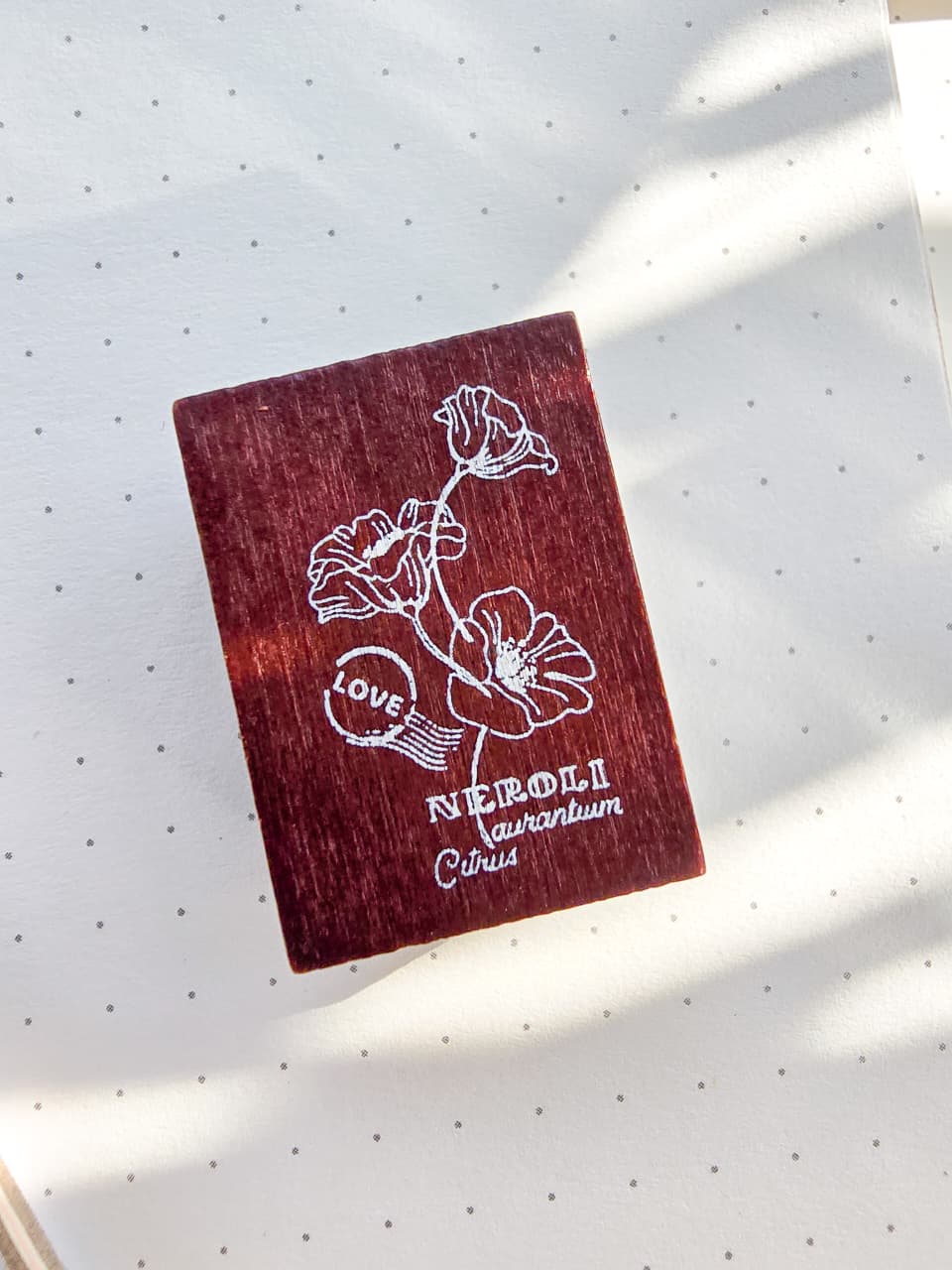 YYZY404-3 Wooden Stamp Gorgeous Flower