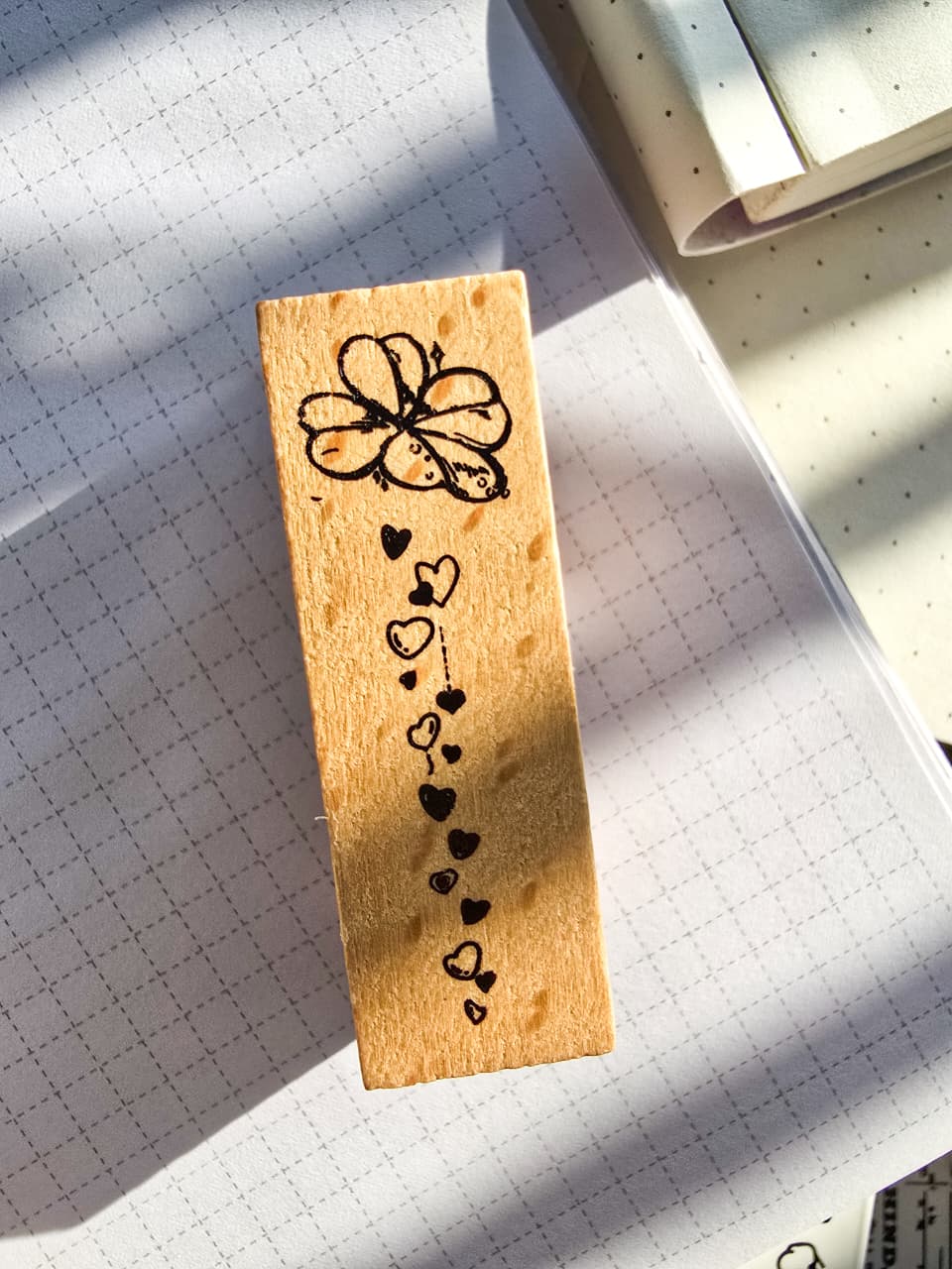 Myqs201-2 Wooden Stamp Vertical