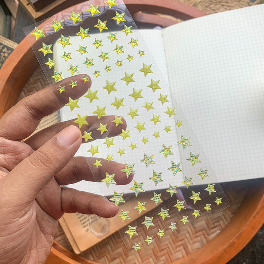 SLAYB - 3D Decorative Stickers Star | 1 sheet