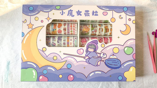 KBX2046C -#4 - 100 Pcs Kawaii Washi Tape Rolls Set