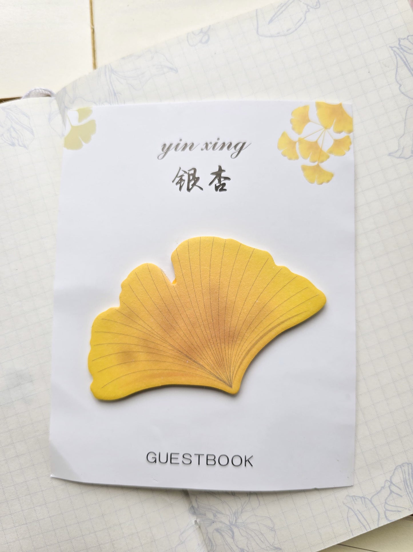 Zs18450 Leaf Sticky Notes | 30 pcs 72*72mm
