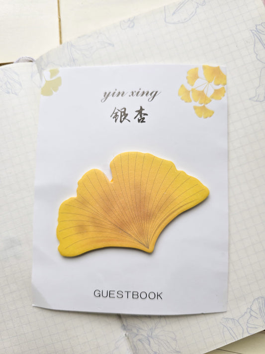 Zs18450 Leaf Sticky Notes | 30 pcs 72*72mm
