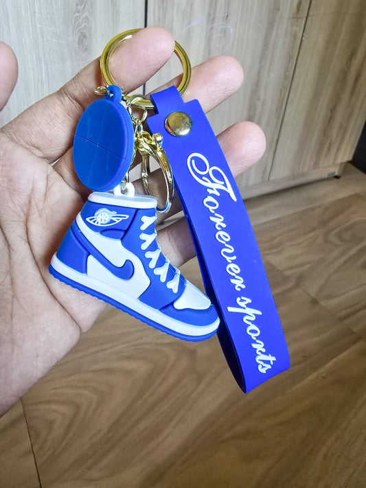 Sports Shoes Key Chain| Sneaker Key Chain| Blue