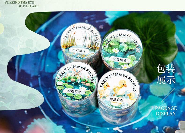 Cxly004 Early Summer Ripples Sticker roll Pet Sticker | 50mm*2m