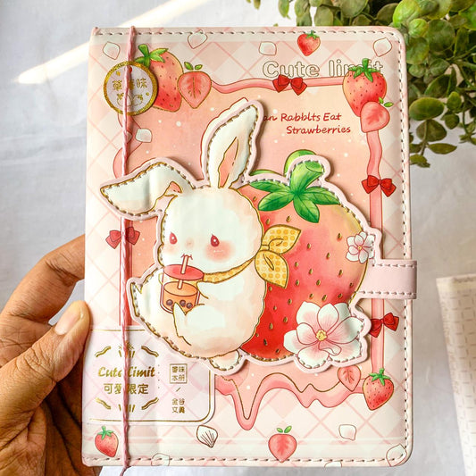 NB-36K-6028-1 Kawaii Animal Premium Notebook | Diary | Undated Planner