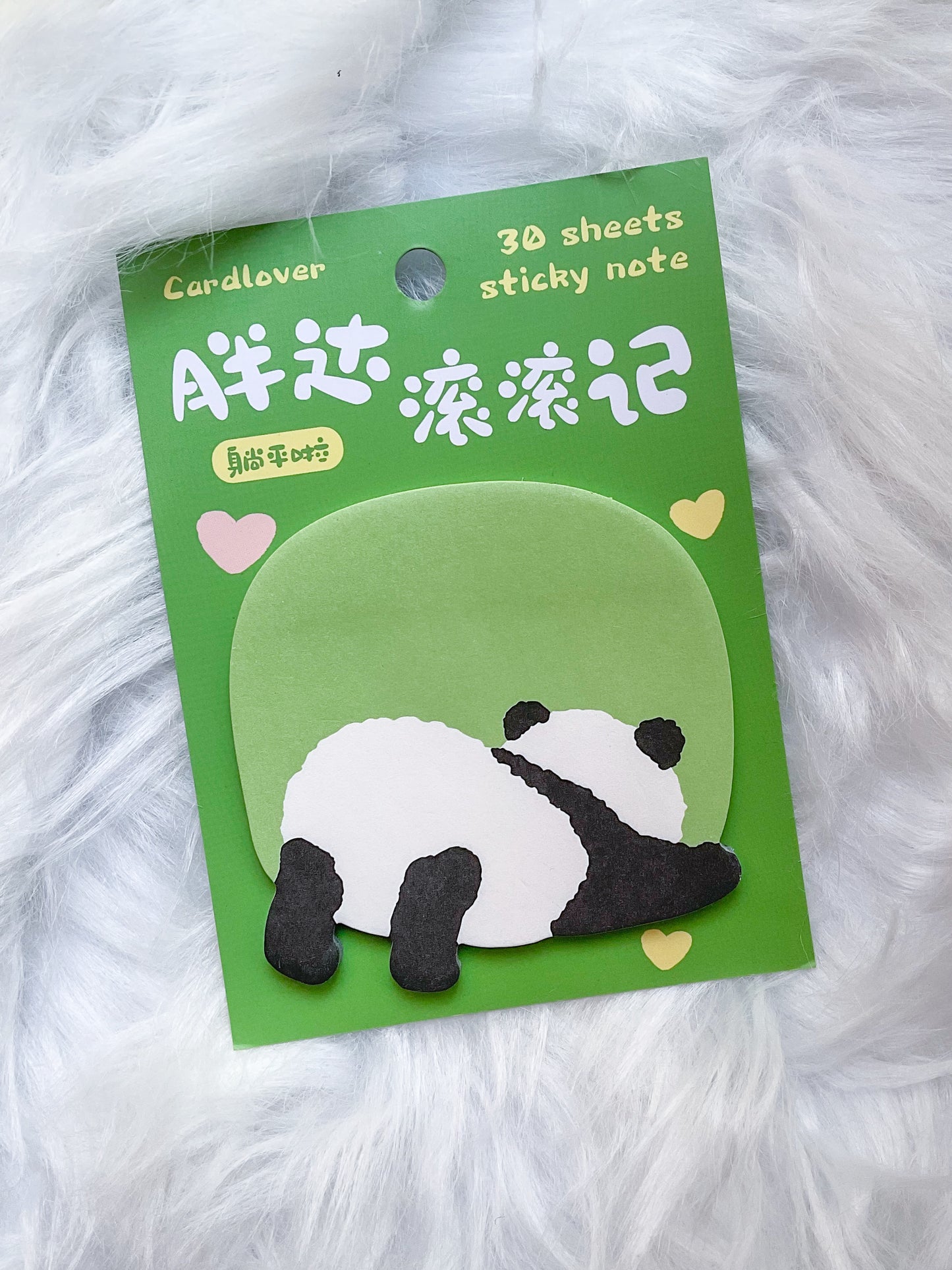 101MG02|G-5|  Cute Panda Sticky Note| 30 Sheets | 80*80mm