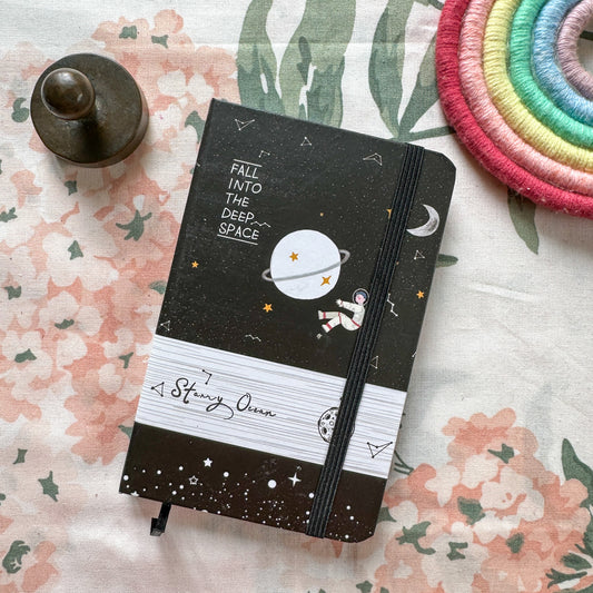 Kawaii Mini Notebook Space collection 3782-6L b | Notebook A6 | Diary