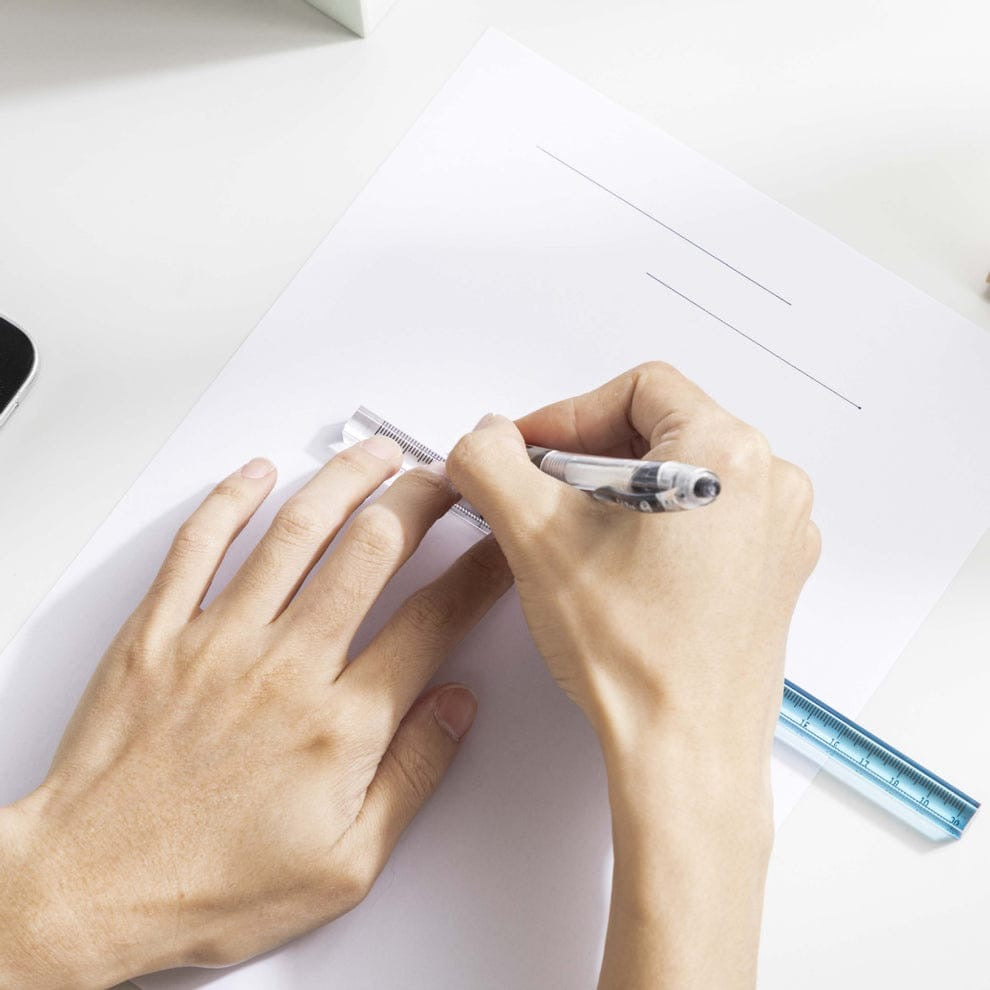 Crystal Ruler Scale Random Colour