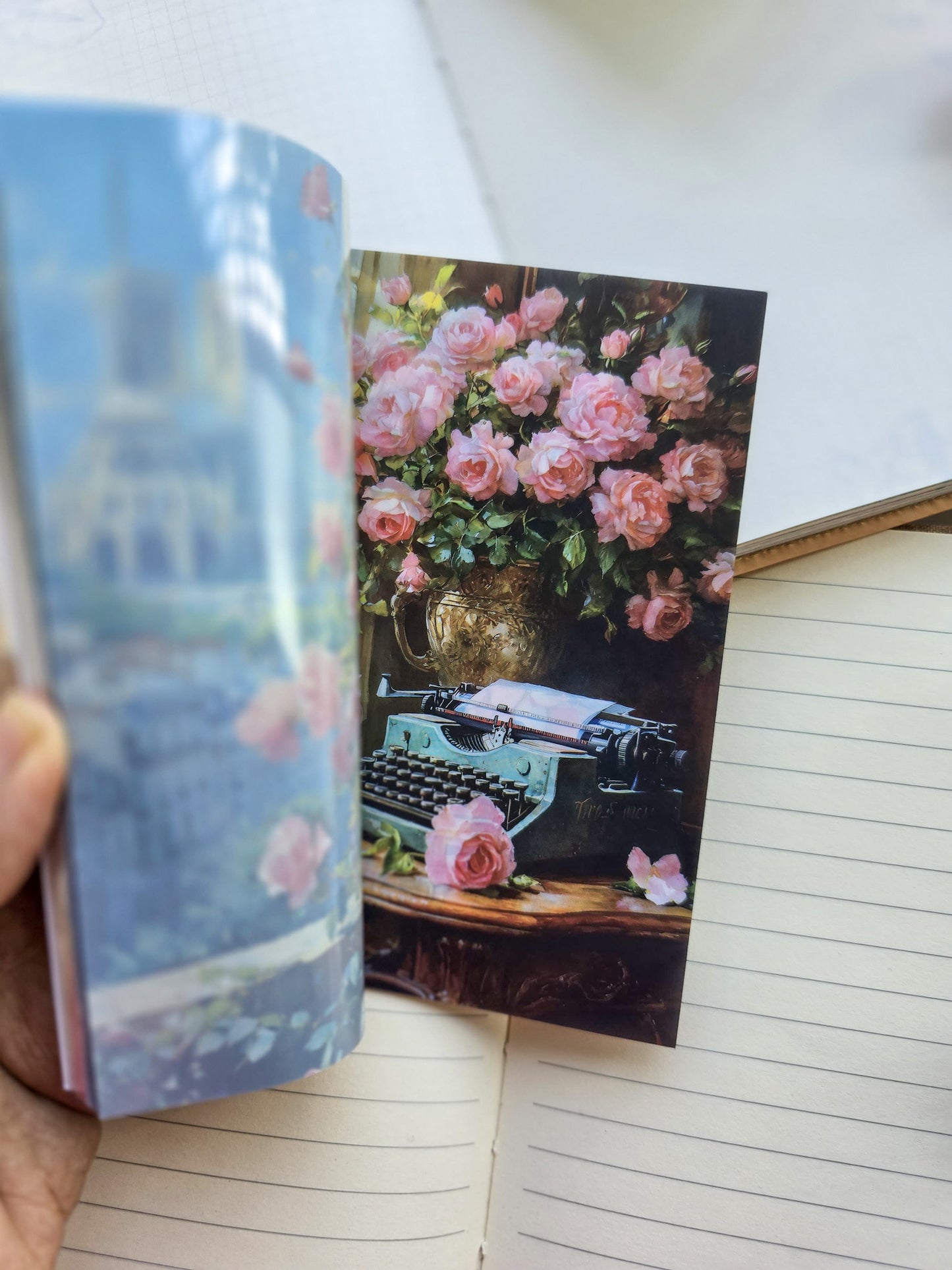 Wyhz 403|G6| PET Sticker Book Floral | Berry | 20 Pages 14x10cm