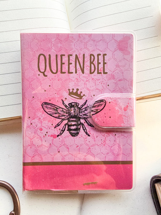 1500-35 QueenBee NoteBook Ruled Pages Pink