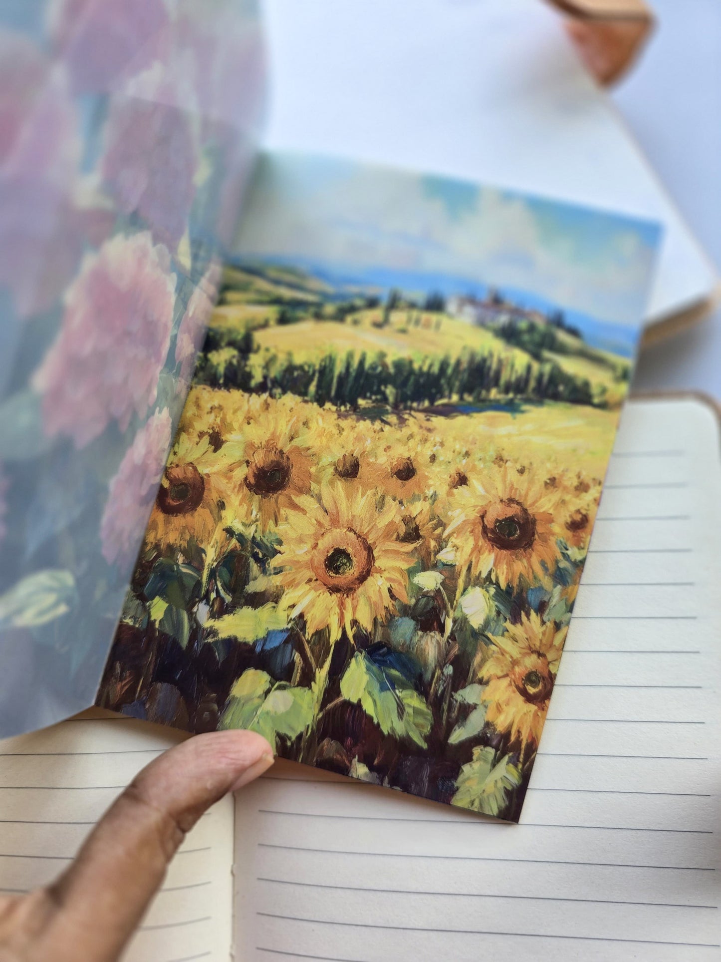 Wyhz 404 PET Sticker Book Floral | Hyde Flower Shop Garden | 20 Pages 14x10cm