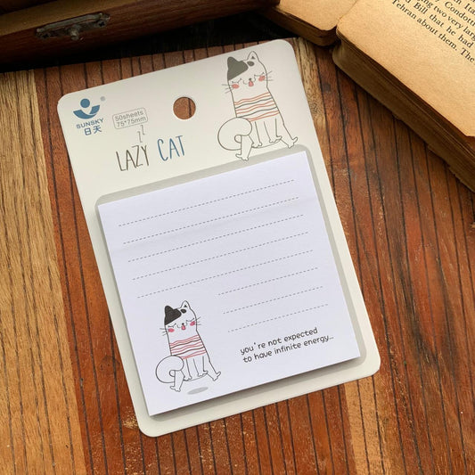 Sunsky 23008 Lazy cat notebook - c Diy Journal Notepad