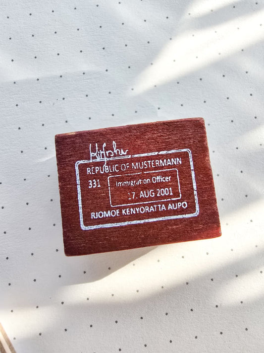 YYZY401-5 Wooden Stamp