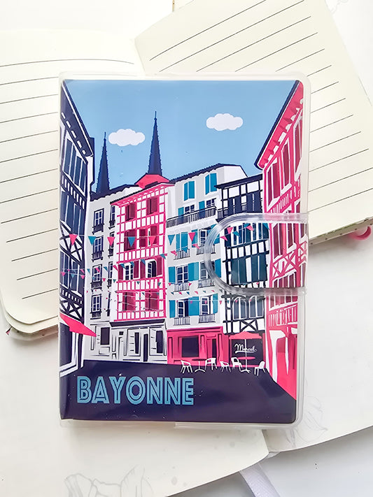 150043 A7 Soft Cover Velcro-lock Notebook 80*2 Pages