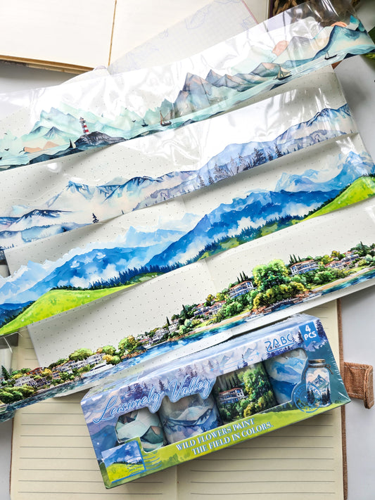 Rhdy 201 Nature Sticker Roll | Pet Set Of 4