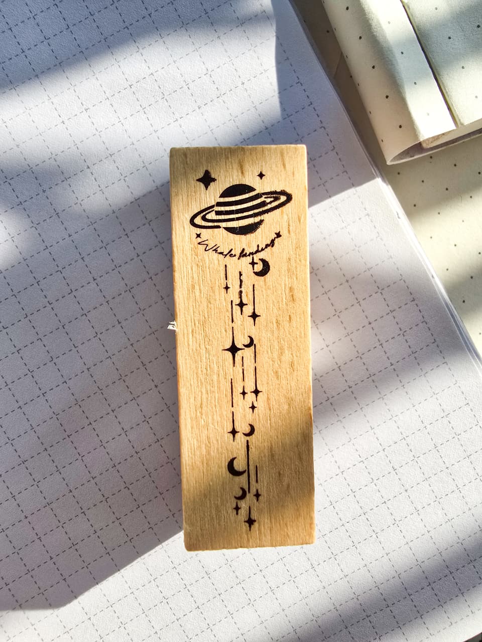 Myqs201-4 Wooden Stamp Vertical