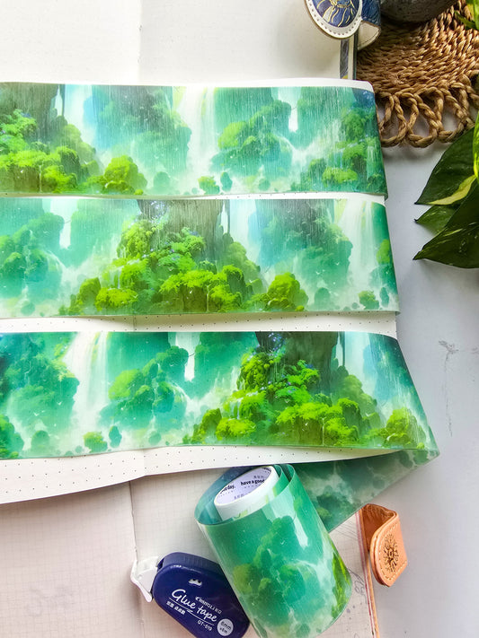 MHD-TYMJ002- Forest Theme Translucent PET Sticker Roll