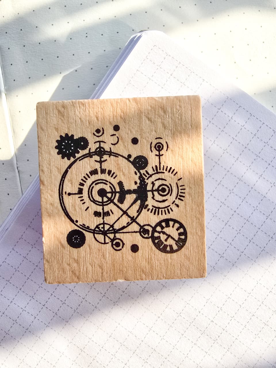 MGYJ602-4 Wooden Stamp Gear