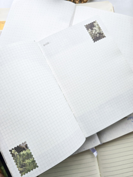 Vintage Style Diary | Quiet Garden 12.8*18.6 cm 128 pages